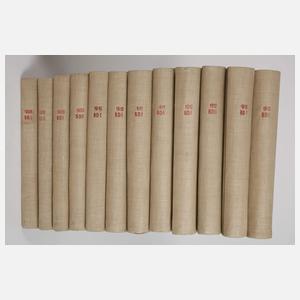 28 Bände Deutsche Kunst & Dekoration 1900–1913