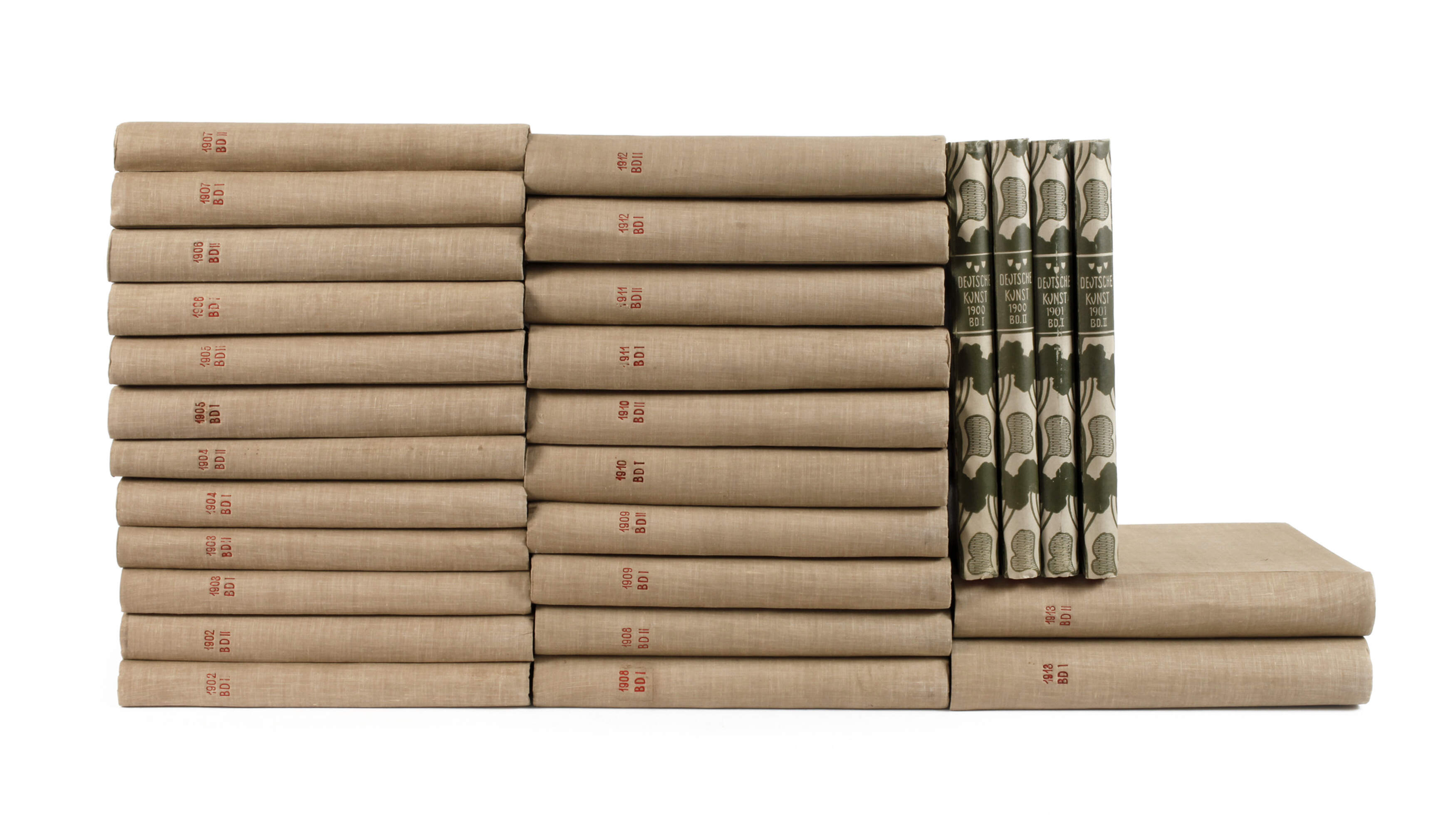 28 Bände Deutsche Kunst & Dekoration 1900–1913