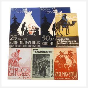 Sechs Hefte zu Karl May