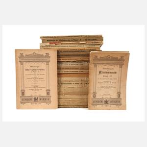 Mitteilungen des Altertumsvereins Plauen