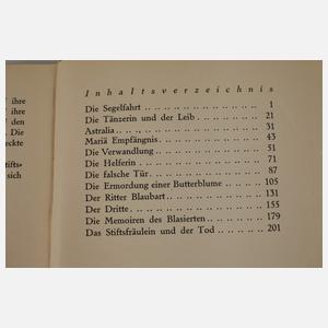 Alfred Döblin, Die Ermordung einer Butterblume