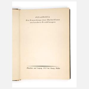 Alfred Döblin, Die Ermordung einer Butterblume