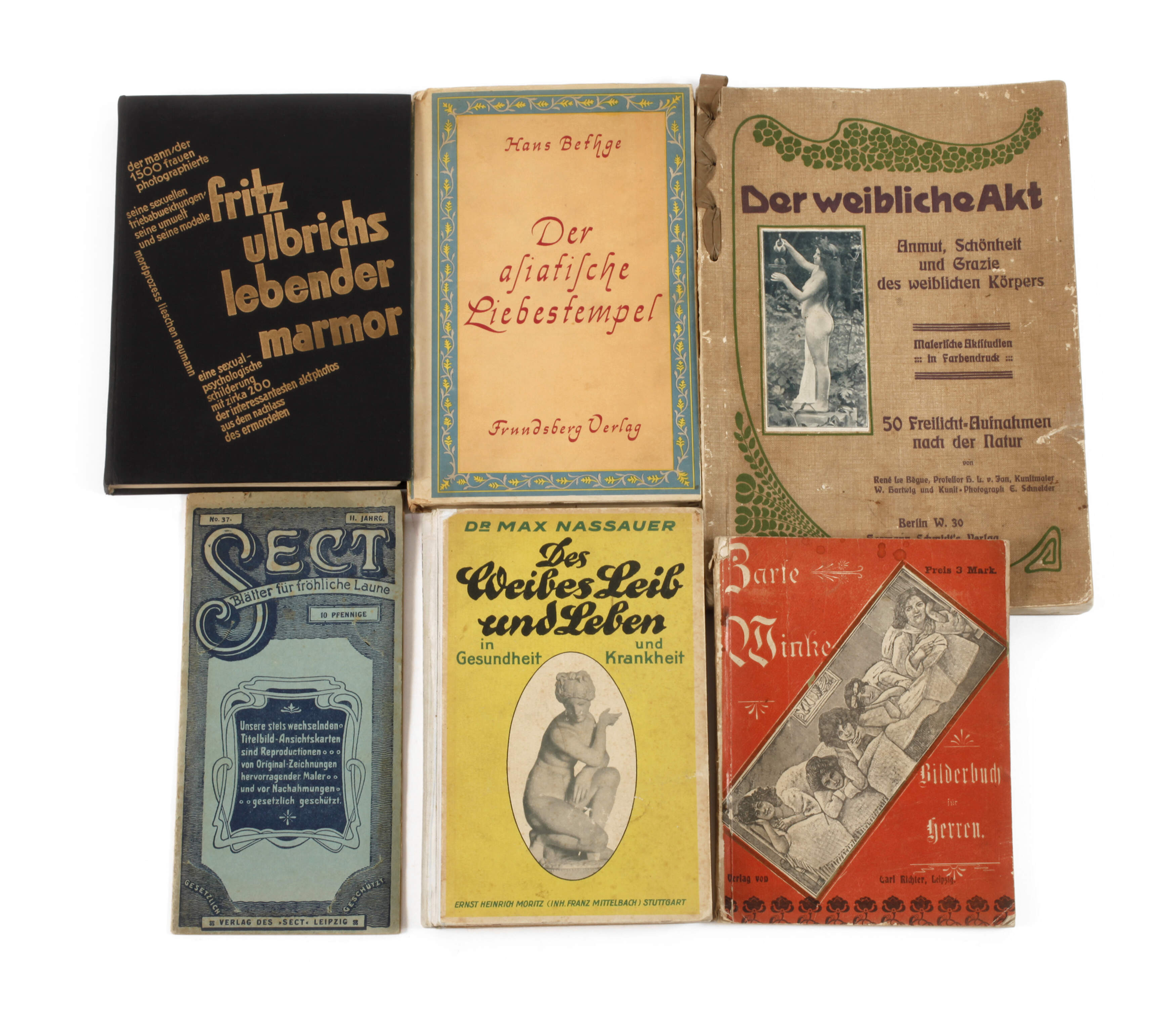 Konvolut Akt, Liebe und Gesundheit