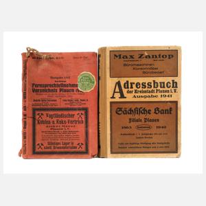 Adressbuch Plauen 1941