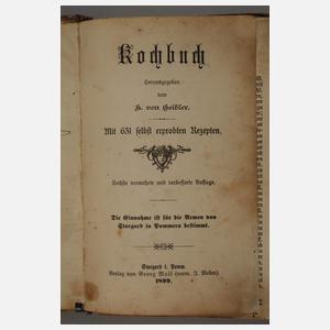 Sechs Kochbücher