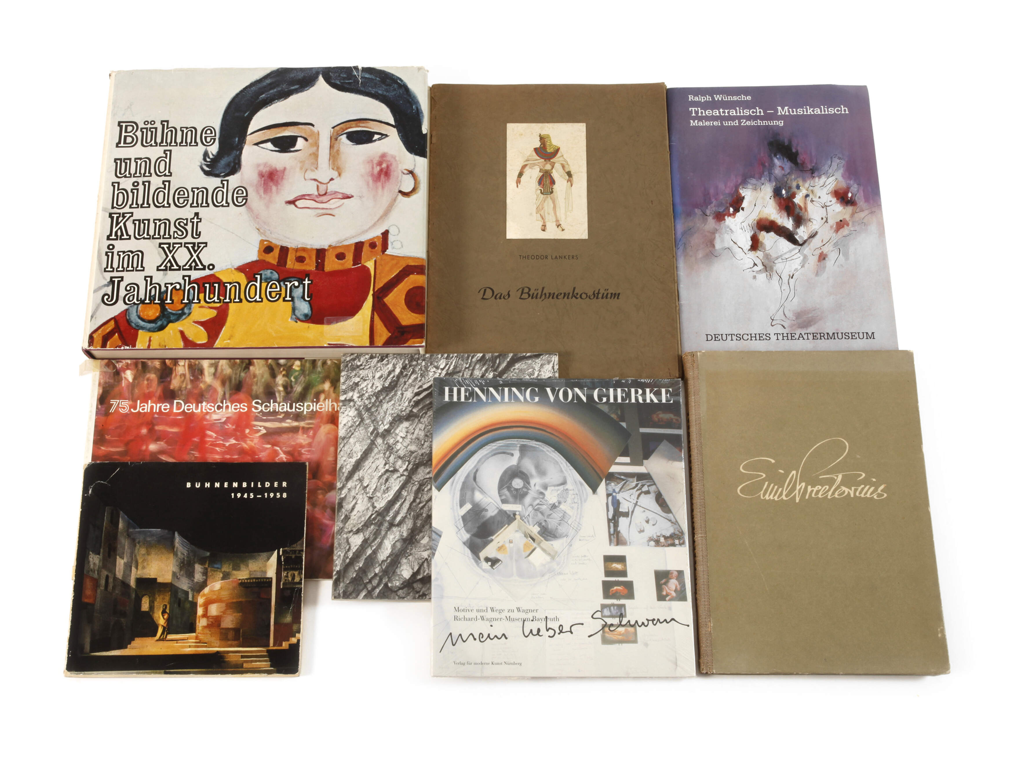 Konvolut Literatur Bühnenbild