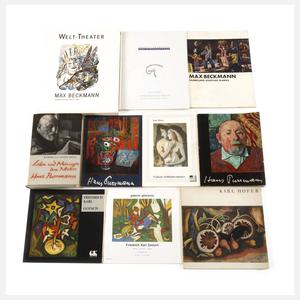 Konvolut Künstlerliteratur