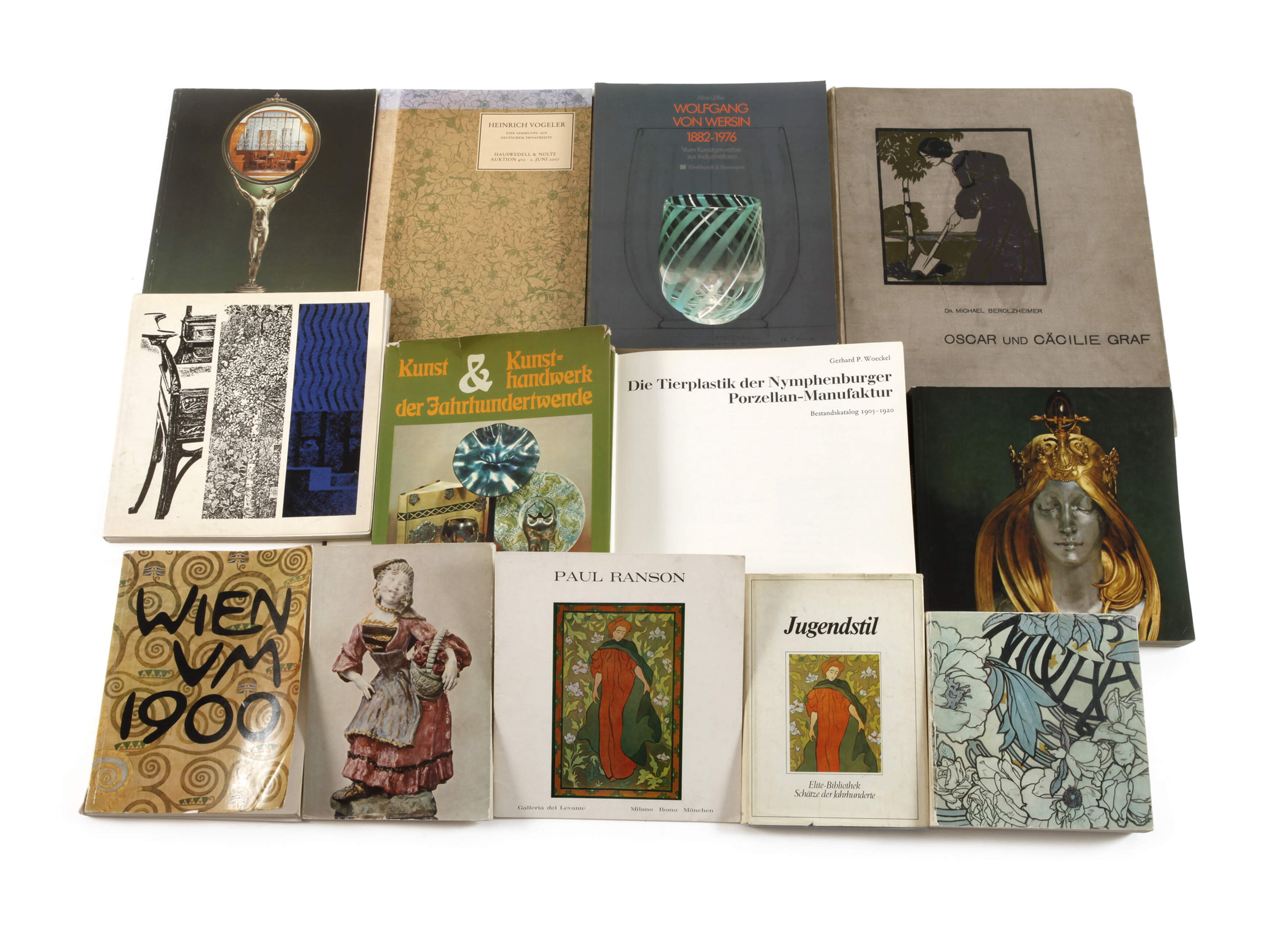 Konvolut Fachliteratur Jugendstil