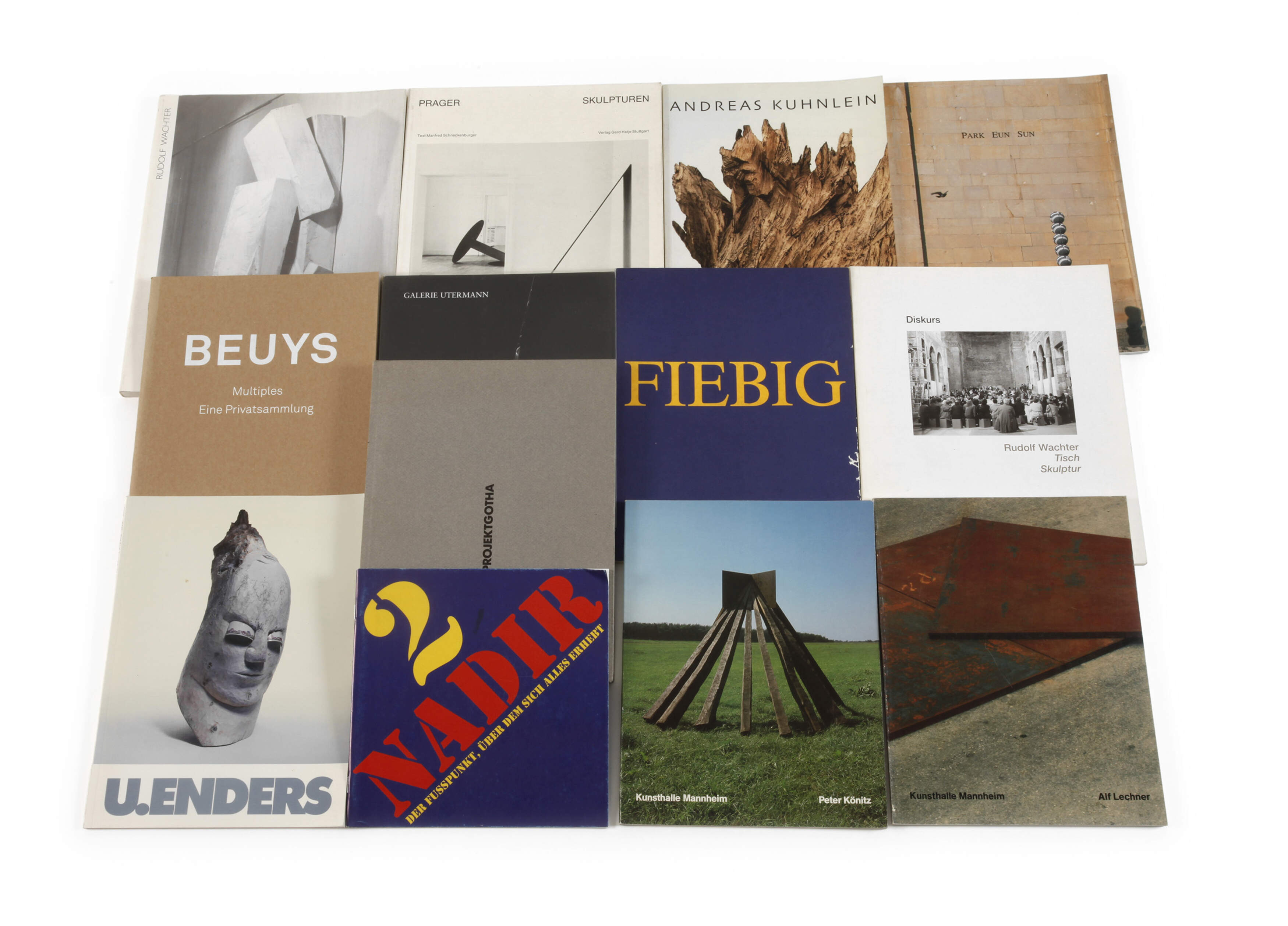 Konvolut Bildhauerliteratur um 1970