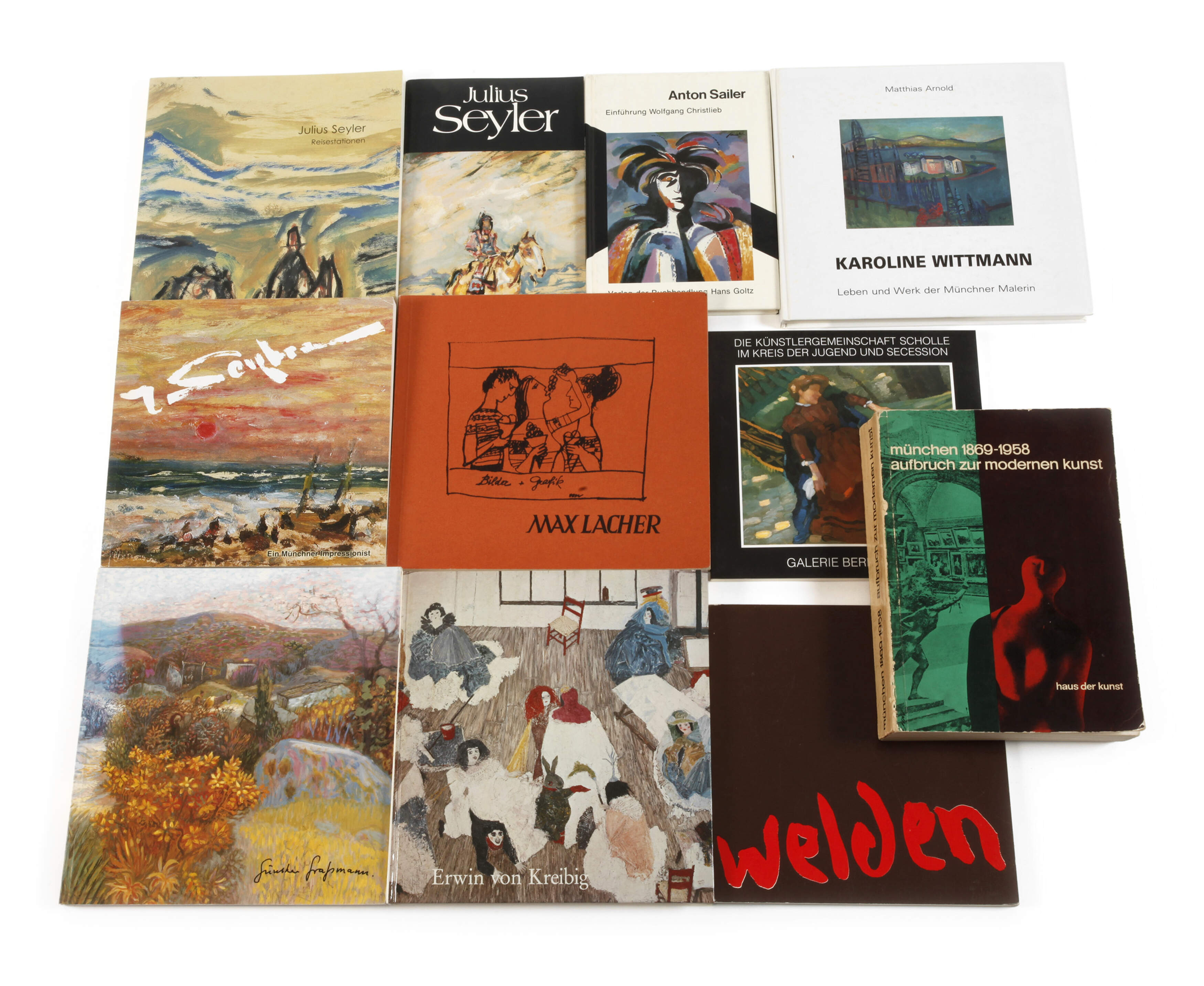 Konvolut Münchner Maler des 20. Jh.