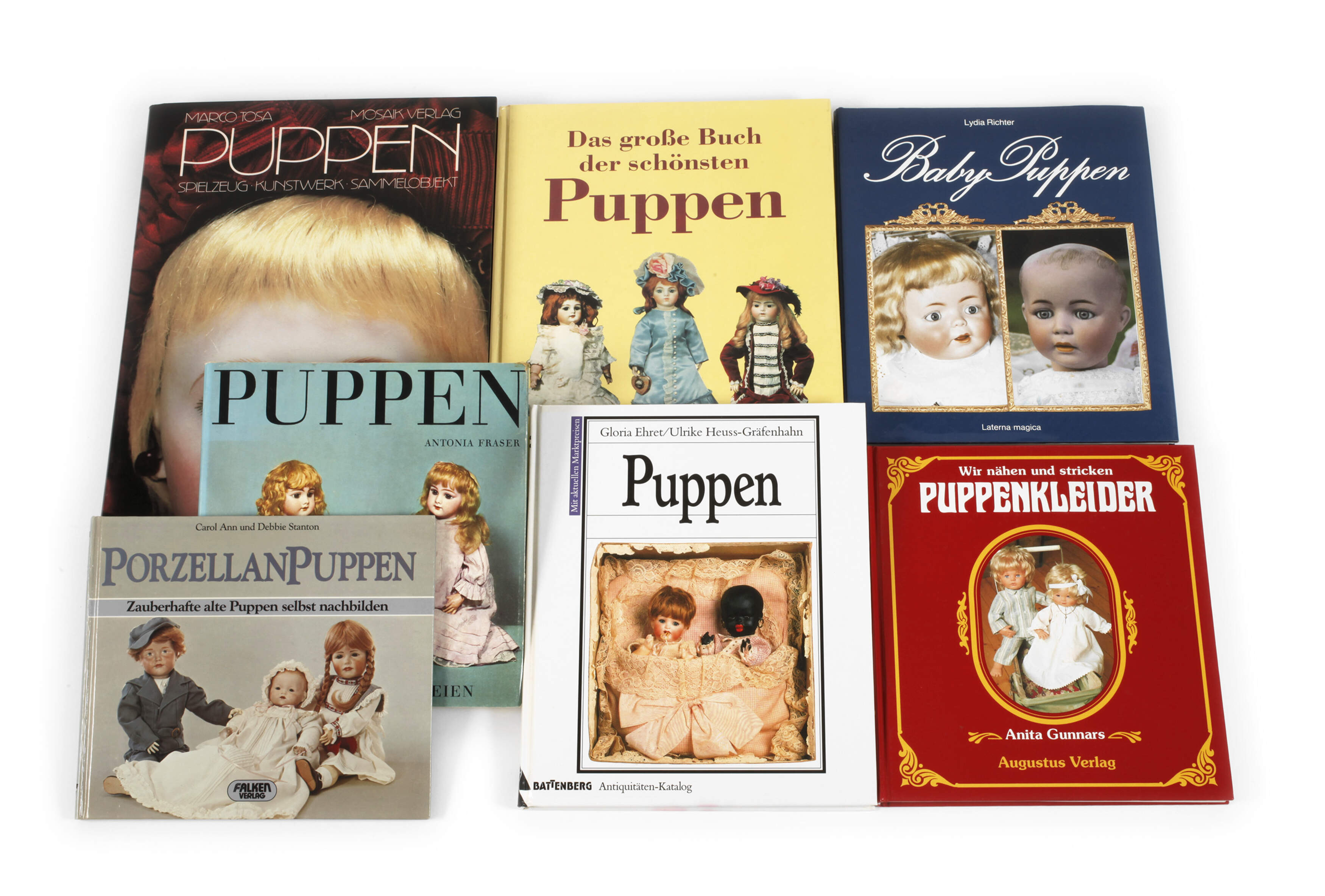 Konvolut Fachliteratur Puppen