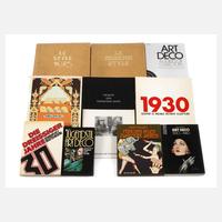 Elf Fachbücher Art déco111