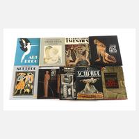 Neun Fachbücher Art déco111