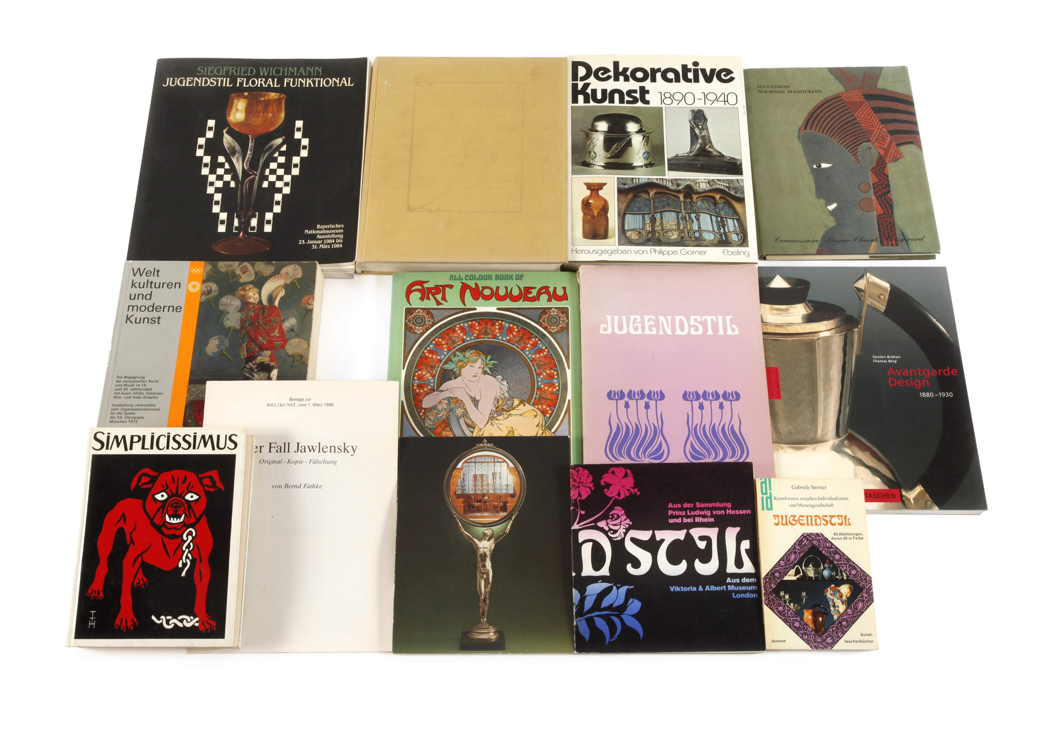 Zwölf Bücher Jugendstil