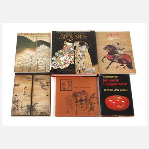Sechs Bücher Japan