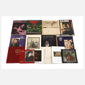 14 Bücher und Broschüren Moderne Malerei