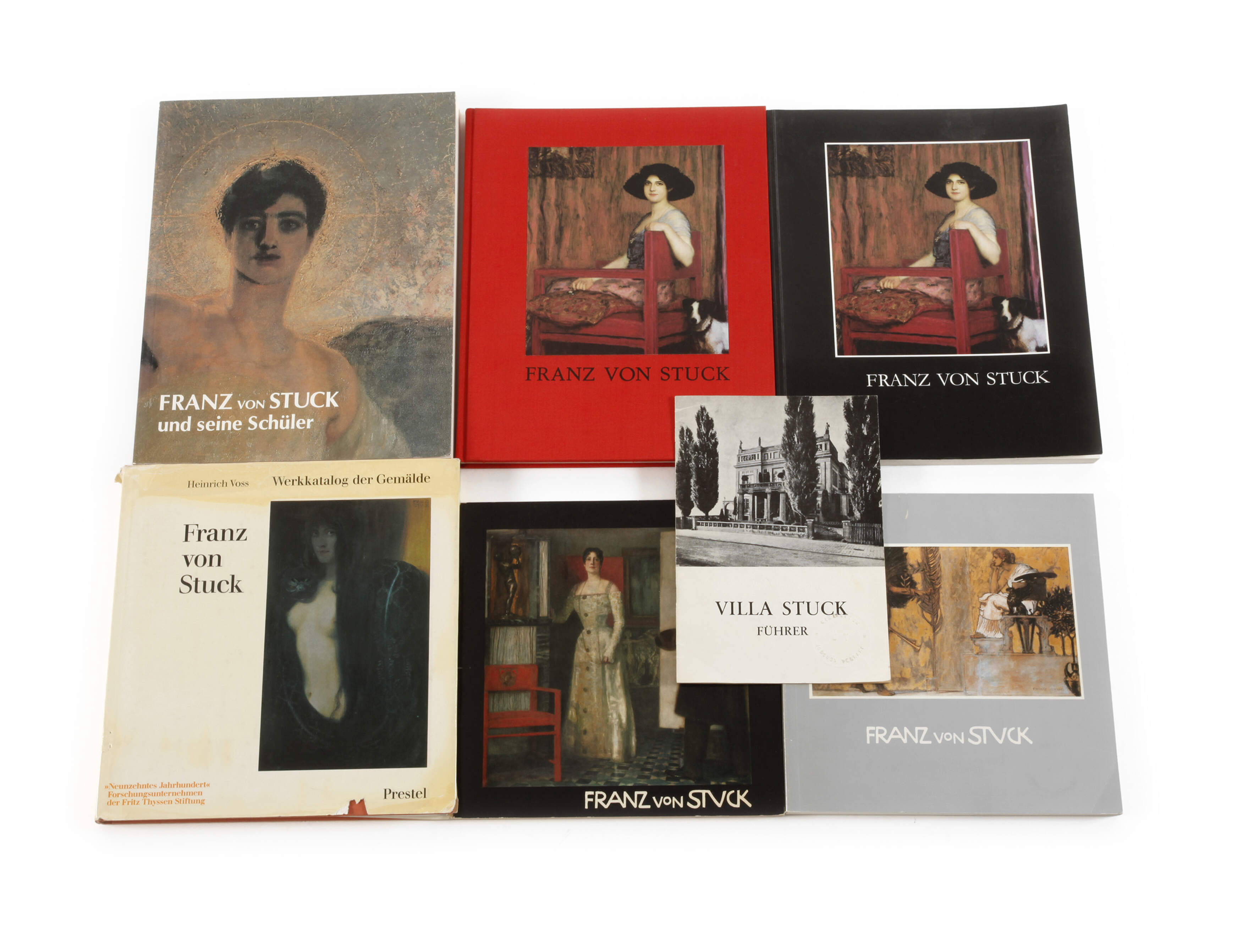 Sieben Bücher zu Franz von Stuck
