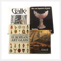 Vier Fachbücher Glas111