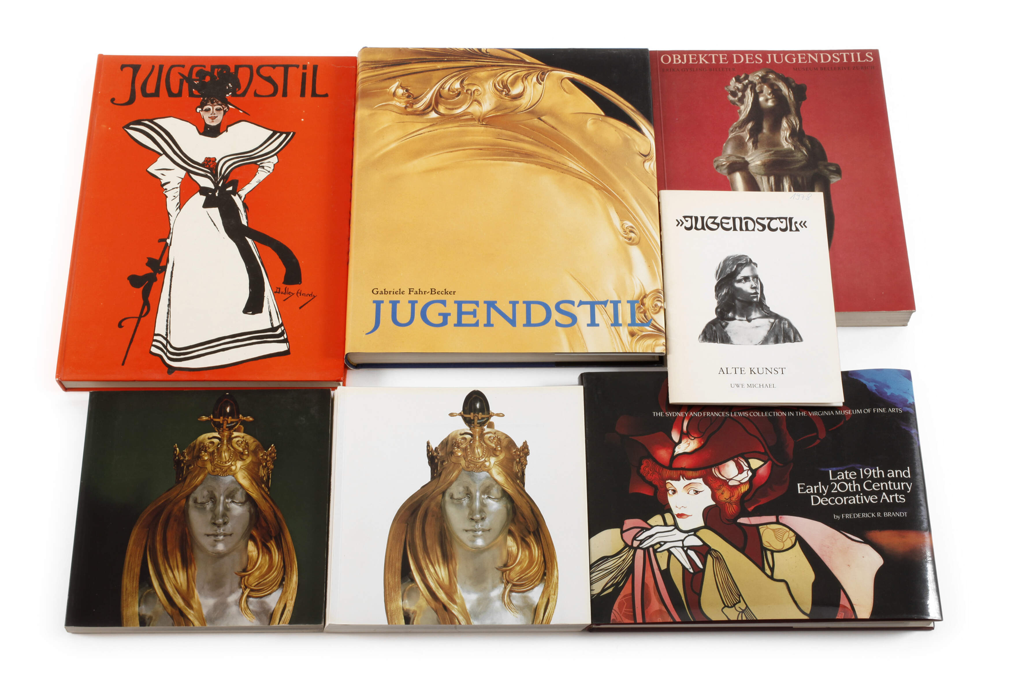 Sieben Bücher Jugendstil