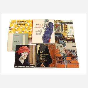 Sieben Bücher Moderne und Neue Sachlichkeit