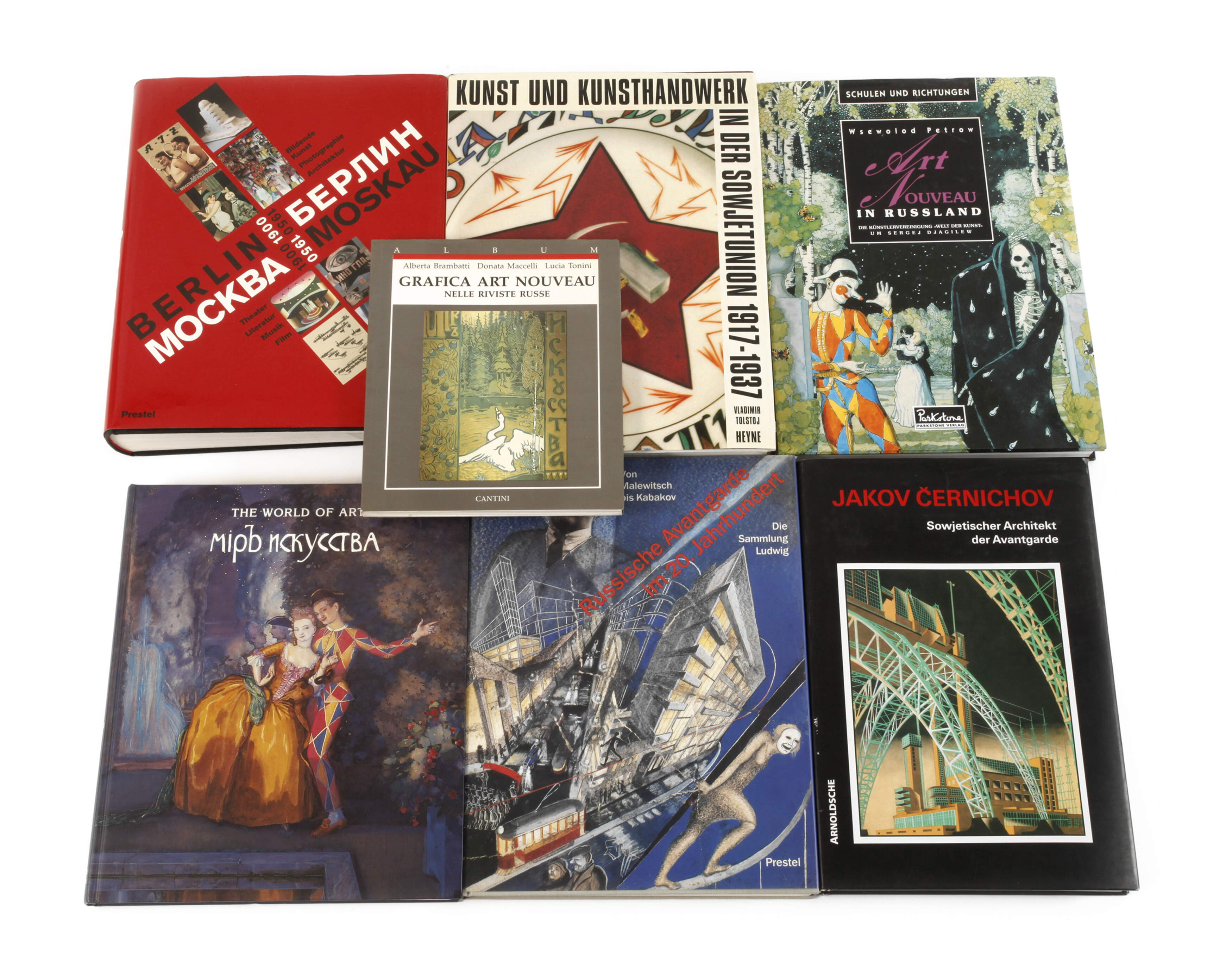 Sieben Bücher Russische Kunst