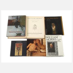 Sechs Monografien Malerei