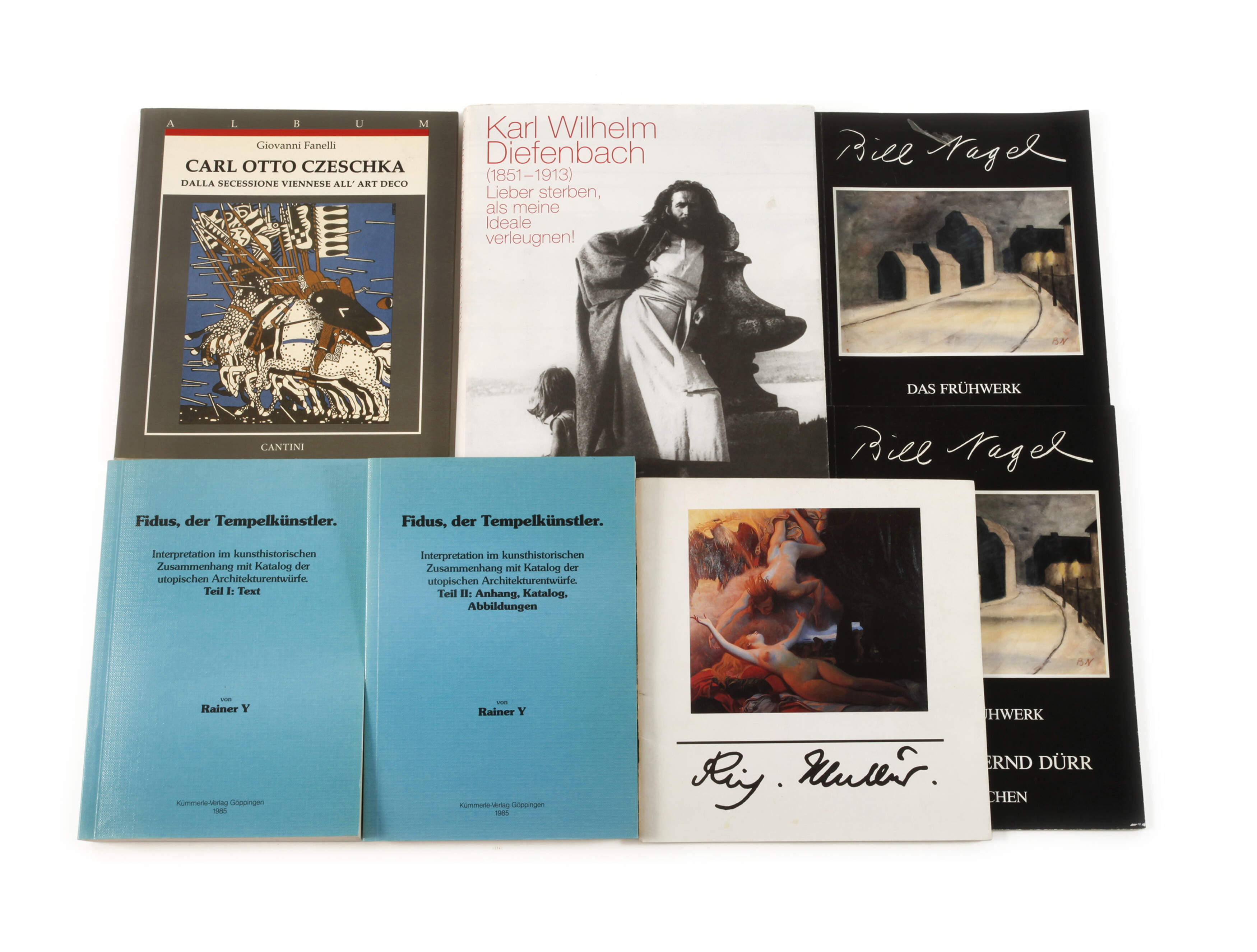 Sieben Monografien Moderne Malerei