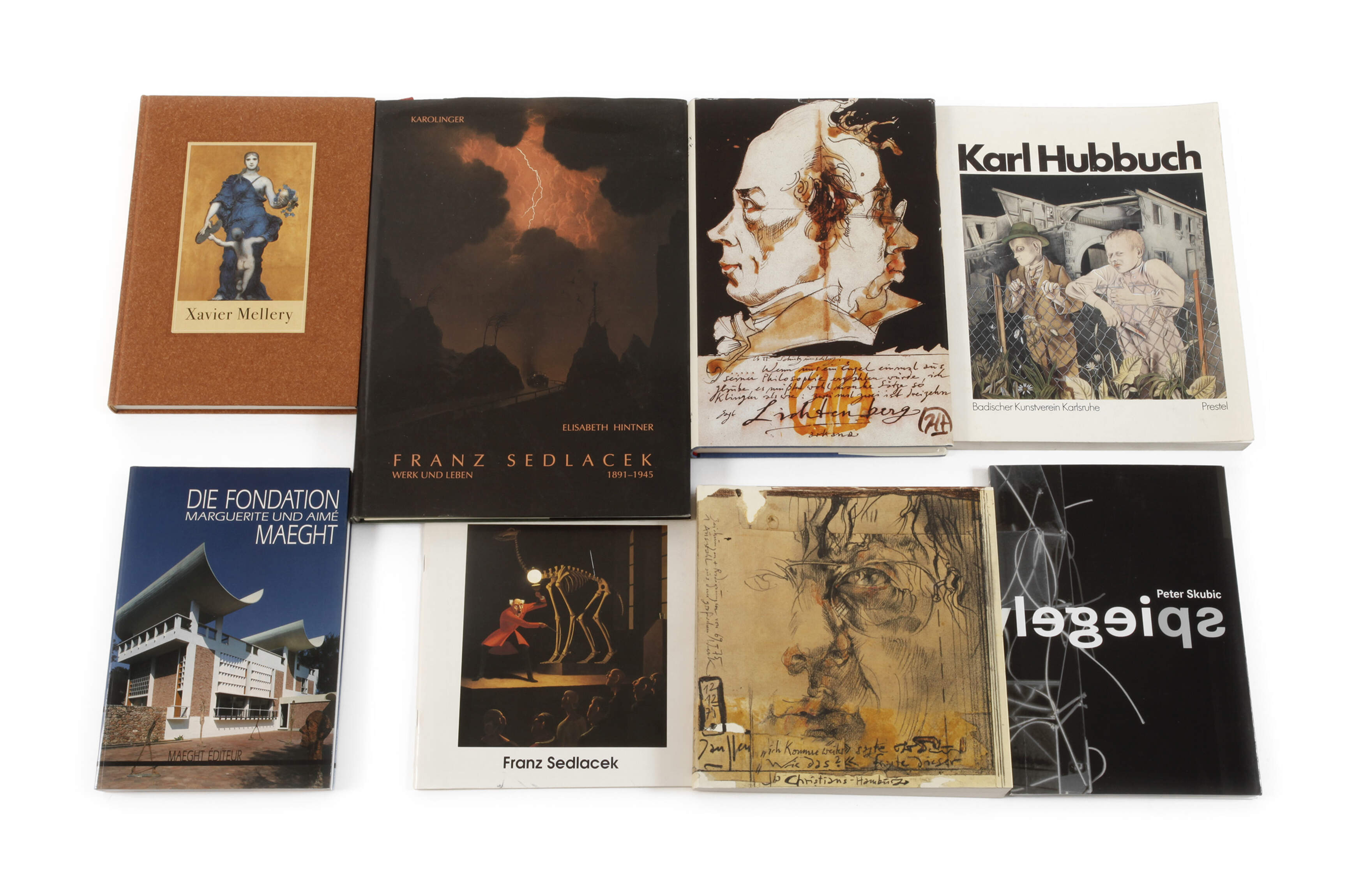 Acht Monografien Moderne Malerei