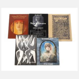 Konvolut Broschüren Symbolismus