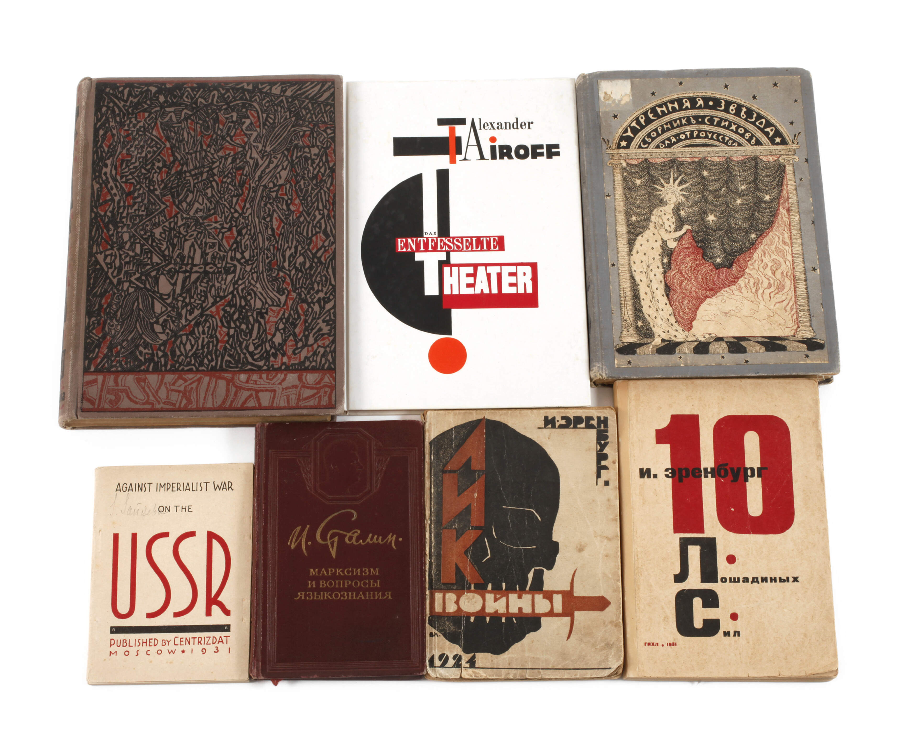 Sieben russische Bücher