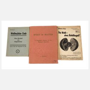 Drei Hefte Welttheorien