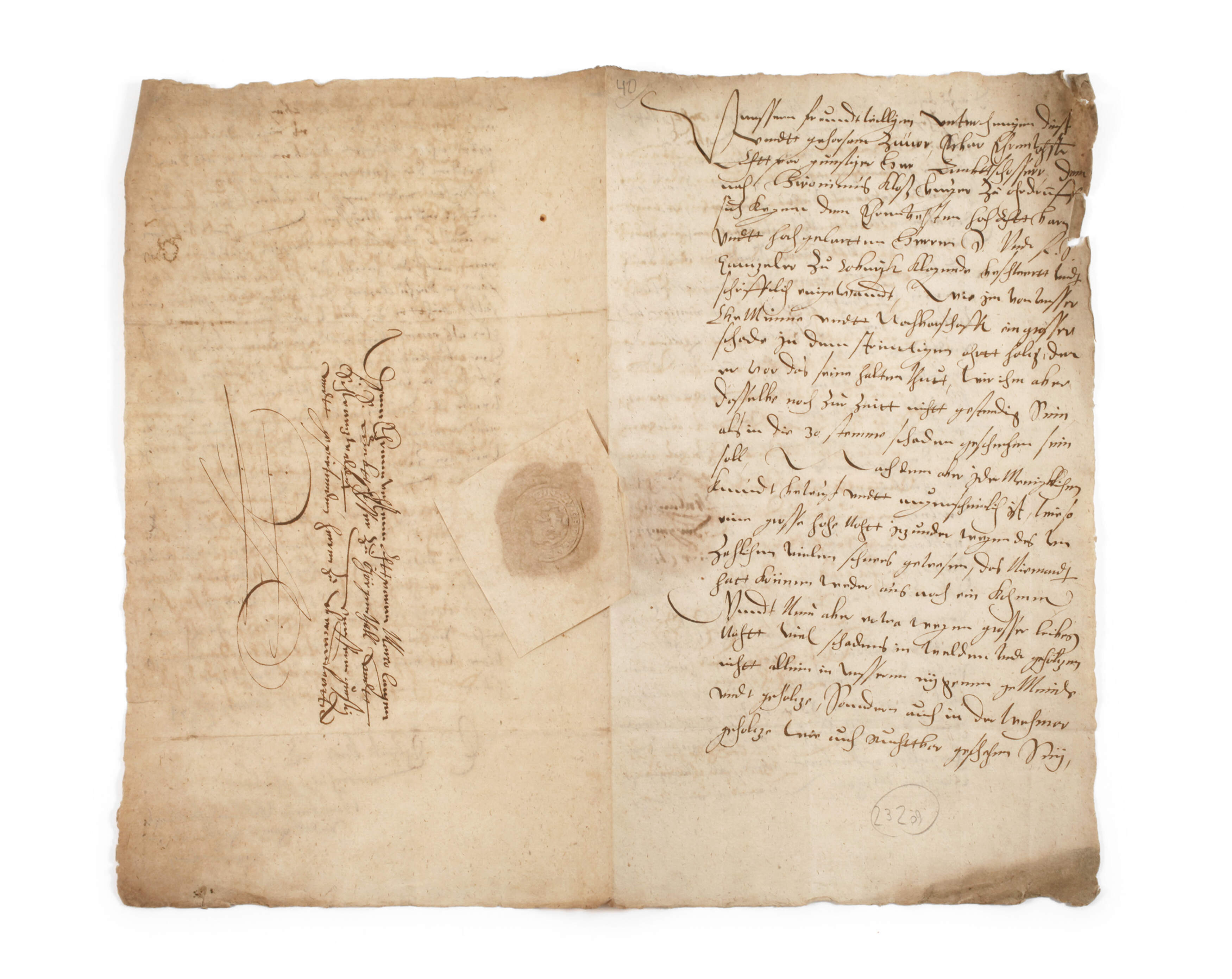 Brief Gräfenhain, Thüringen