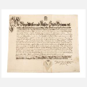 Geburtsurkunde Grimma