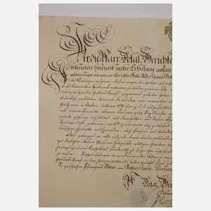 Geburtsurkunde Döben