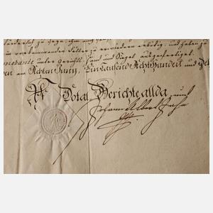 Geburtsurkunde Döben