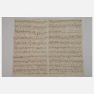 Zwei Briefe über König Friedrich II. von Preußen