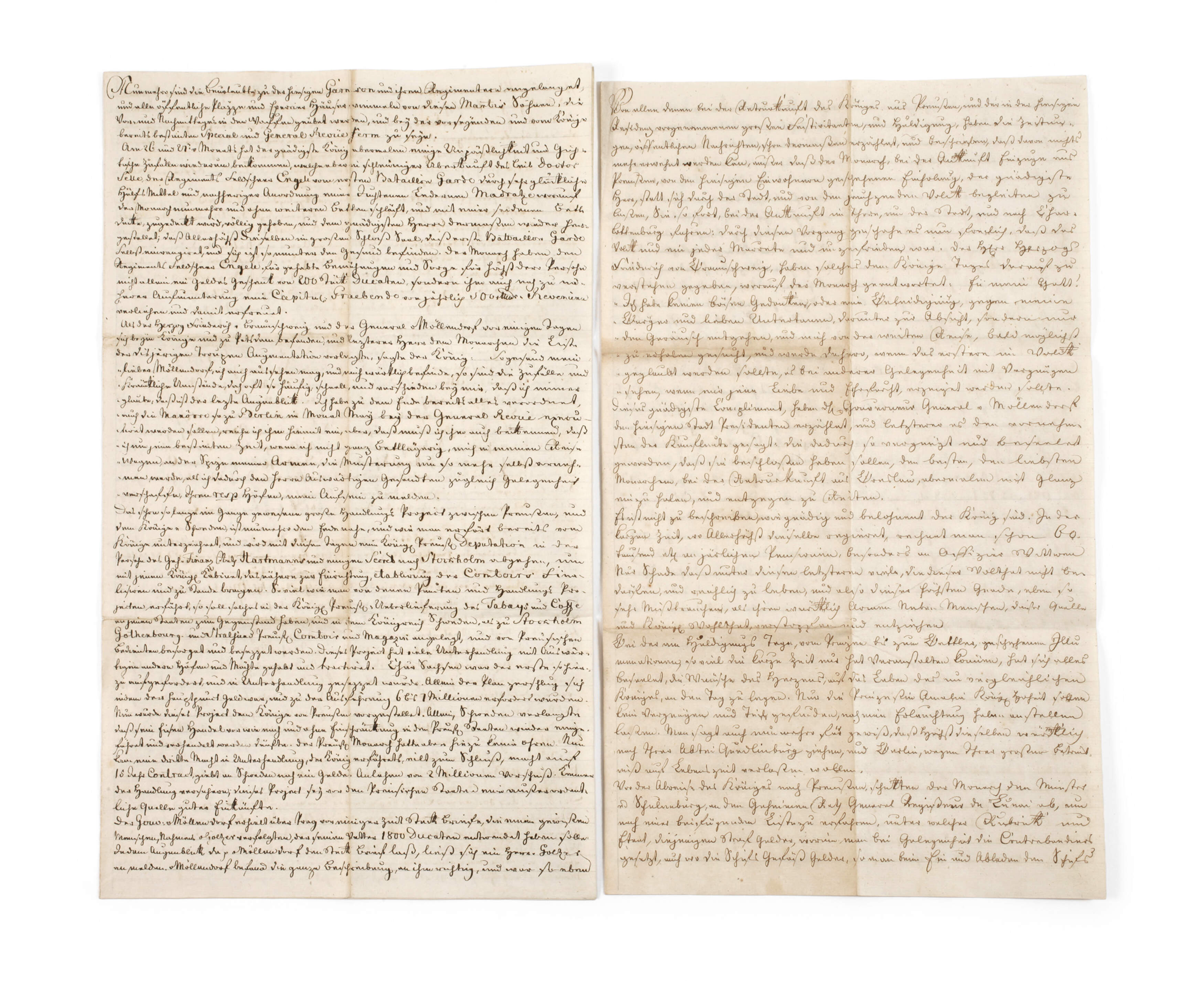 Zwei Briefe über König Friedrich II. von Preußen