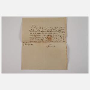 Zwei Amtsschreiben Darmstadt