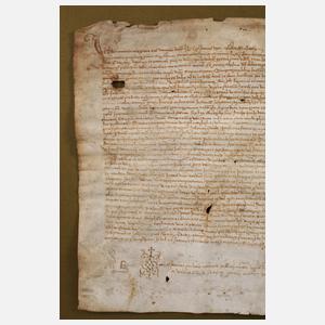 Frühes Pergament-Fragment