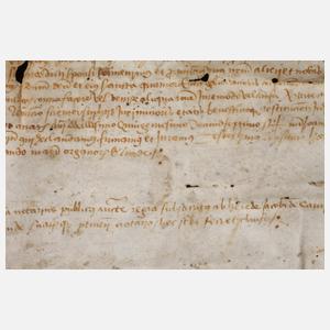 Frühes Pergament-Fragment