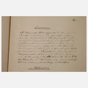 Aufzeichnungen der Bergakademie Clausthal