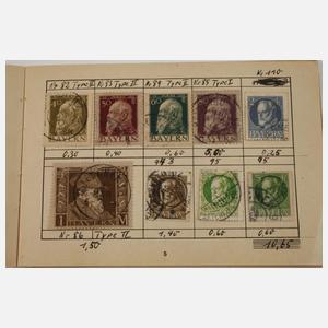 Briefmarkensammlung Deutsches Reich