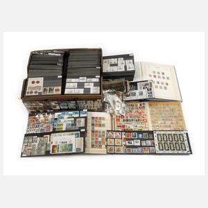Großes Konvolut Briefmarken