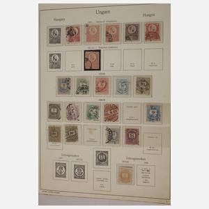 Briefmarkensammlung Ungarn