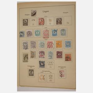 Briefmarkensammlung Ungarn