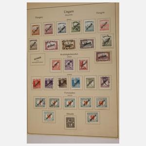 Briefmarkensammlung Ungarn