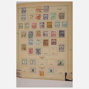 Briefmarkensammlung Ungarn