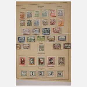 Briefmarkensammlung Ungarn