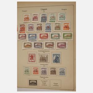 Briefmarkensammlung Ungarn