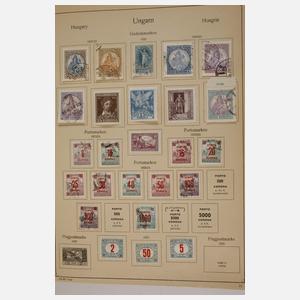 Briefmarkensammlung Ungarn